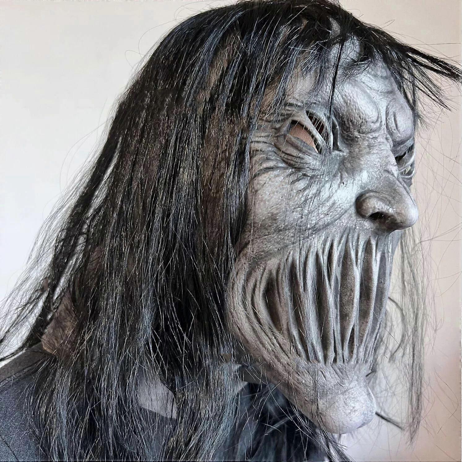 Halloween horror demon latex mask