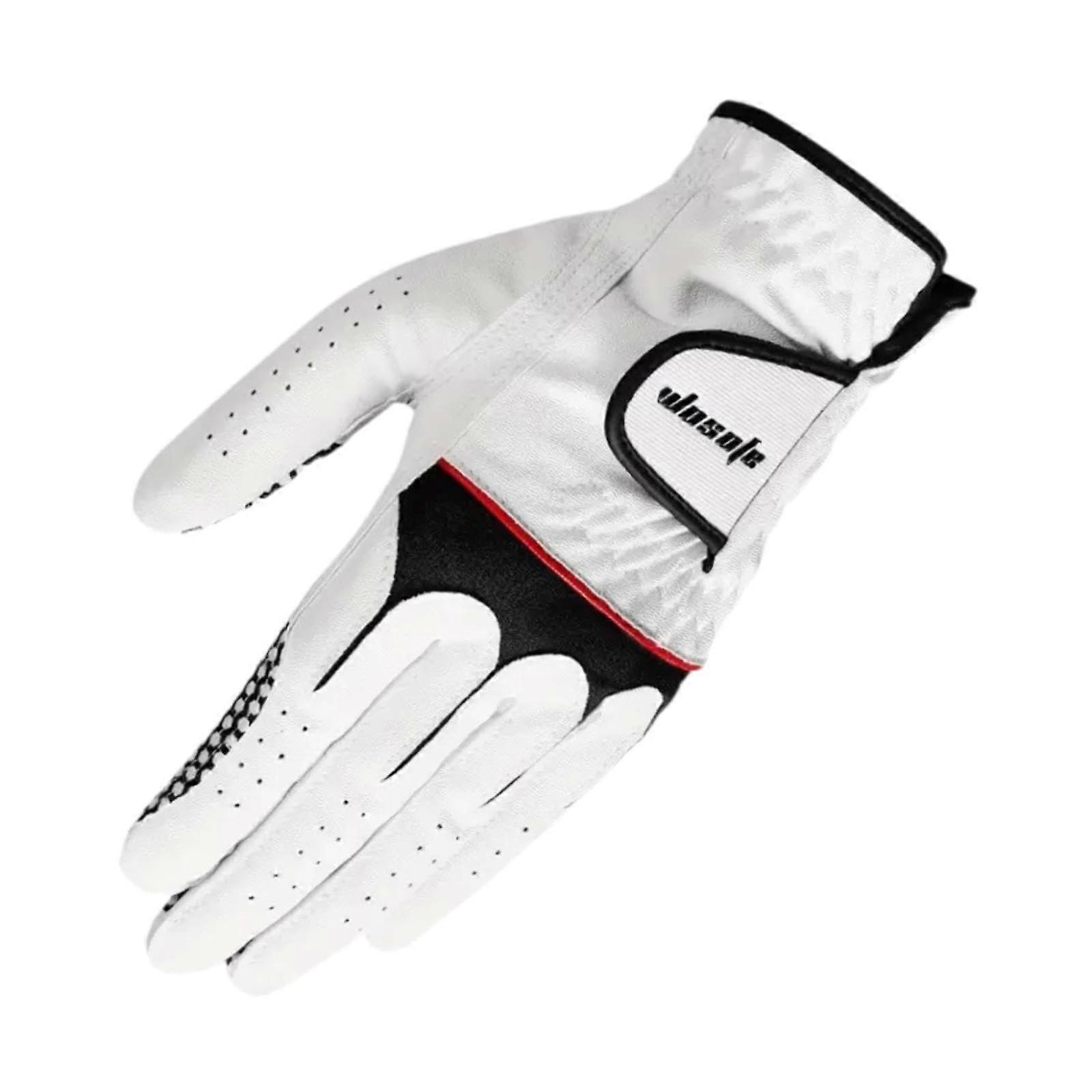 Golf glove for lefthanded, men, ventilation with for outdoor activities