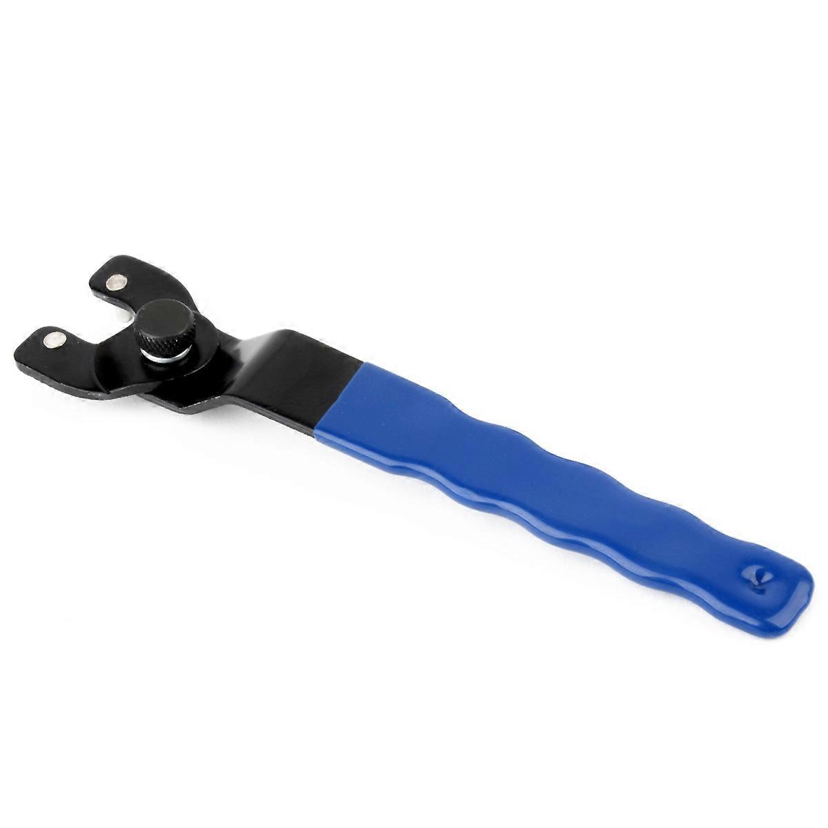 Angle Grinder Adjustable Spanner Angle Wrench, Pin Key Lock-Nut Spanner(1pc, blue)
