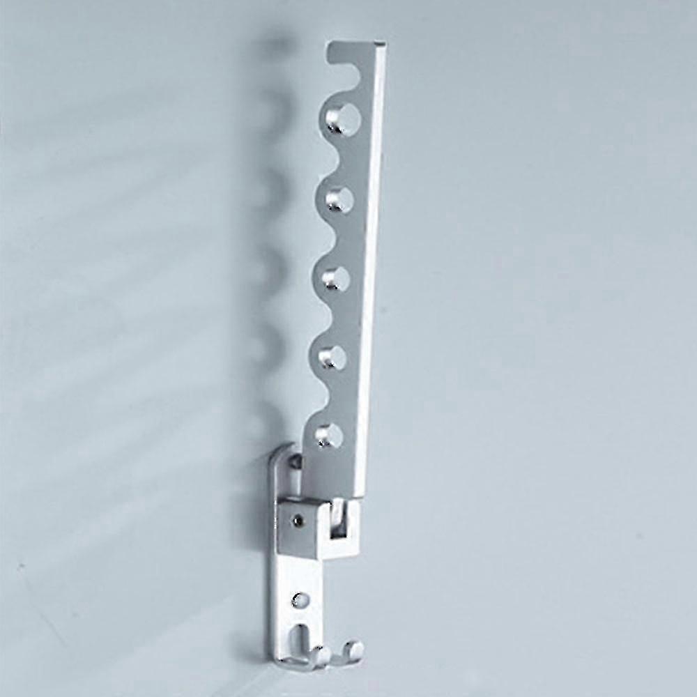 Foldable Wall-Mounted Stainless Steel Drying Rack, Space Saving Laundry Clothes Hanger