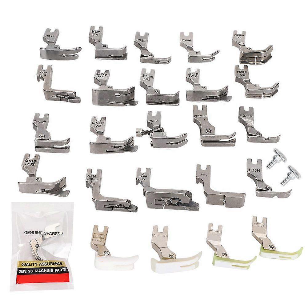 2025 Latest Model  25Pcs Sewing Machine Presser Foot Set Industrial Various