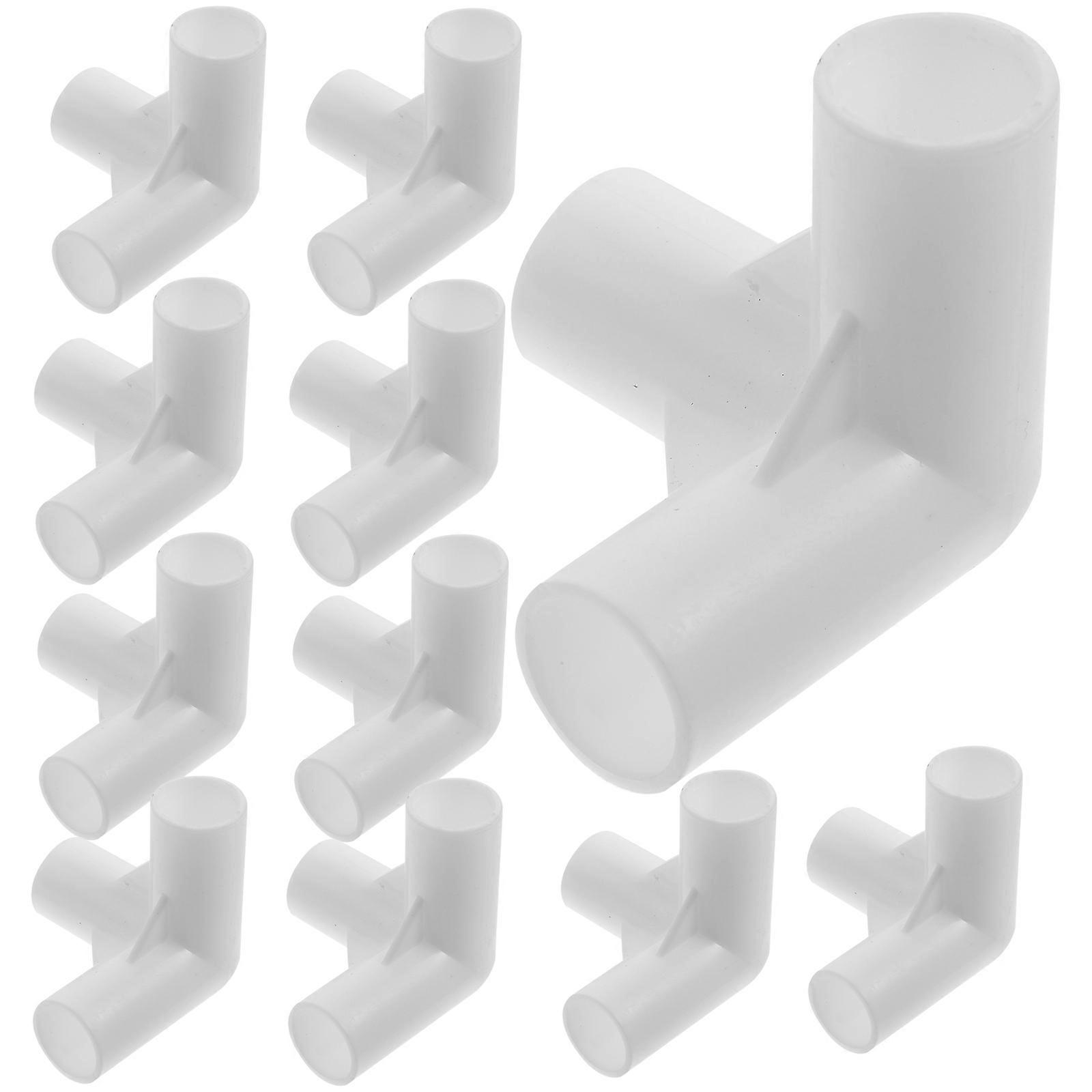 20pcs Plastic Tee Connector for Canopy Tent Fittings – Lightweight, Wear Resistant Tent Accessories for DIY Frame Reinforcement and Easy Installation