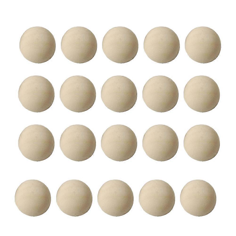 Wood Balls for Artistic Exploration, Smooth Surface for Painting and Decoration