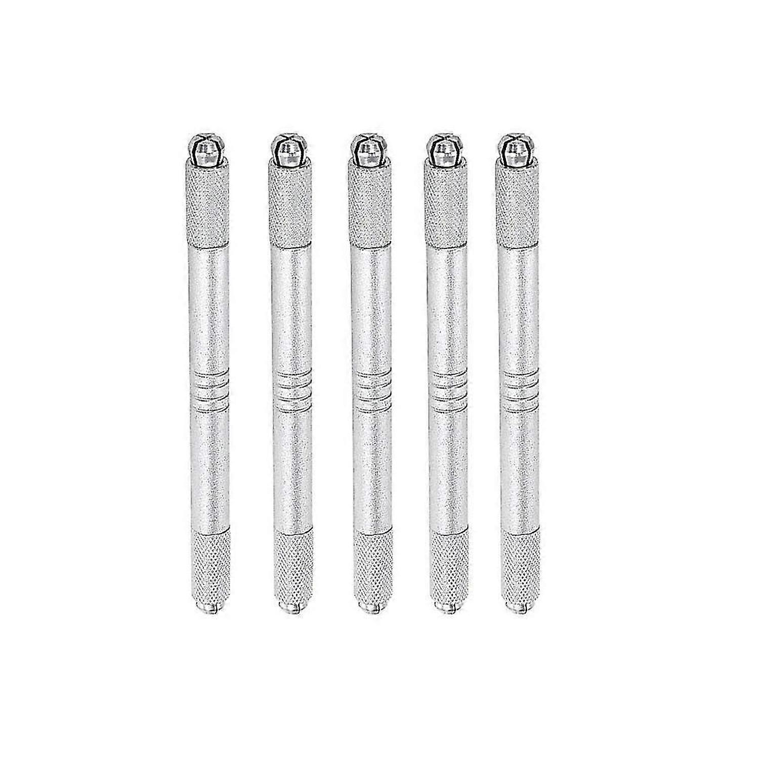 5Pcs Brow Embroidery Pens Handmade Dual Head Manual Hyperpigmentation Tool