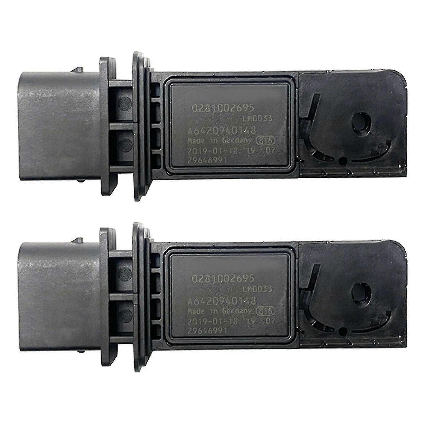 2x Auto Durchflussmesser Sensor Maf Masse Sensor 0281002695 A6420940148 Für -