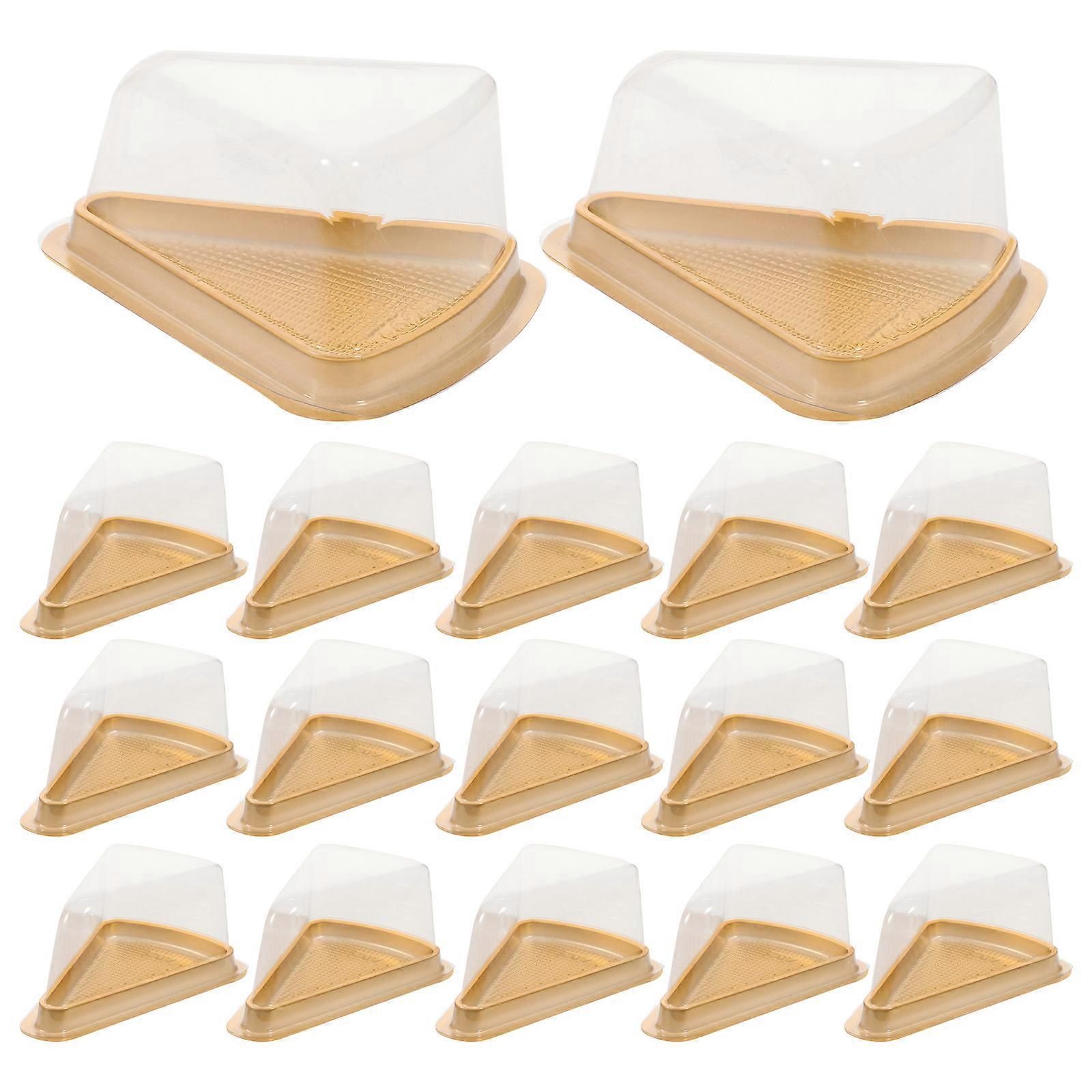 Small Cake Boxes Portable Mousse Package Boxes For Dessert Container Assorted Color 50Sets