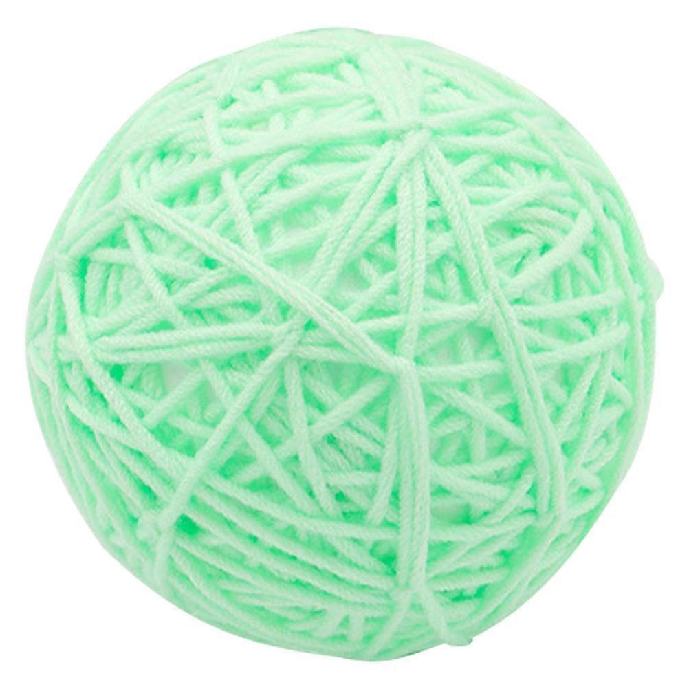 Cat Toys Cat Scratch Ball Home Use Light Green Woolen Yarn Scratching Exercise 1Pack