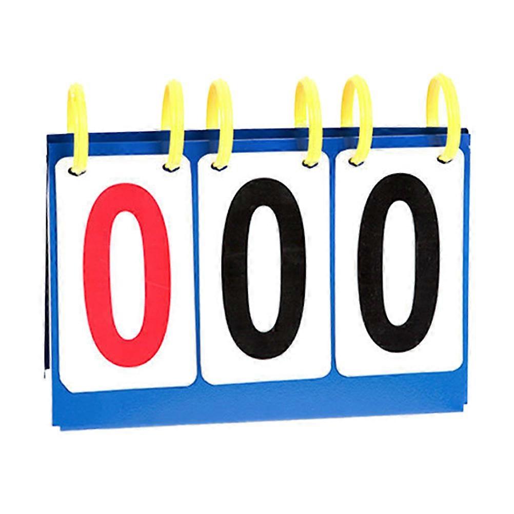 Score Counter for Table Tennis Portable Table Scoreboard Scoring Marker Rectangular 3 Digits 1Pack