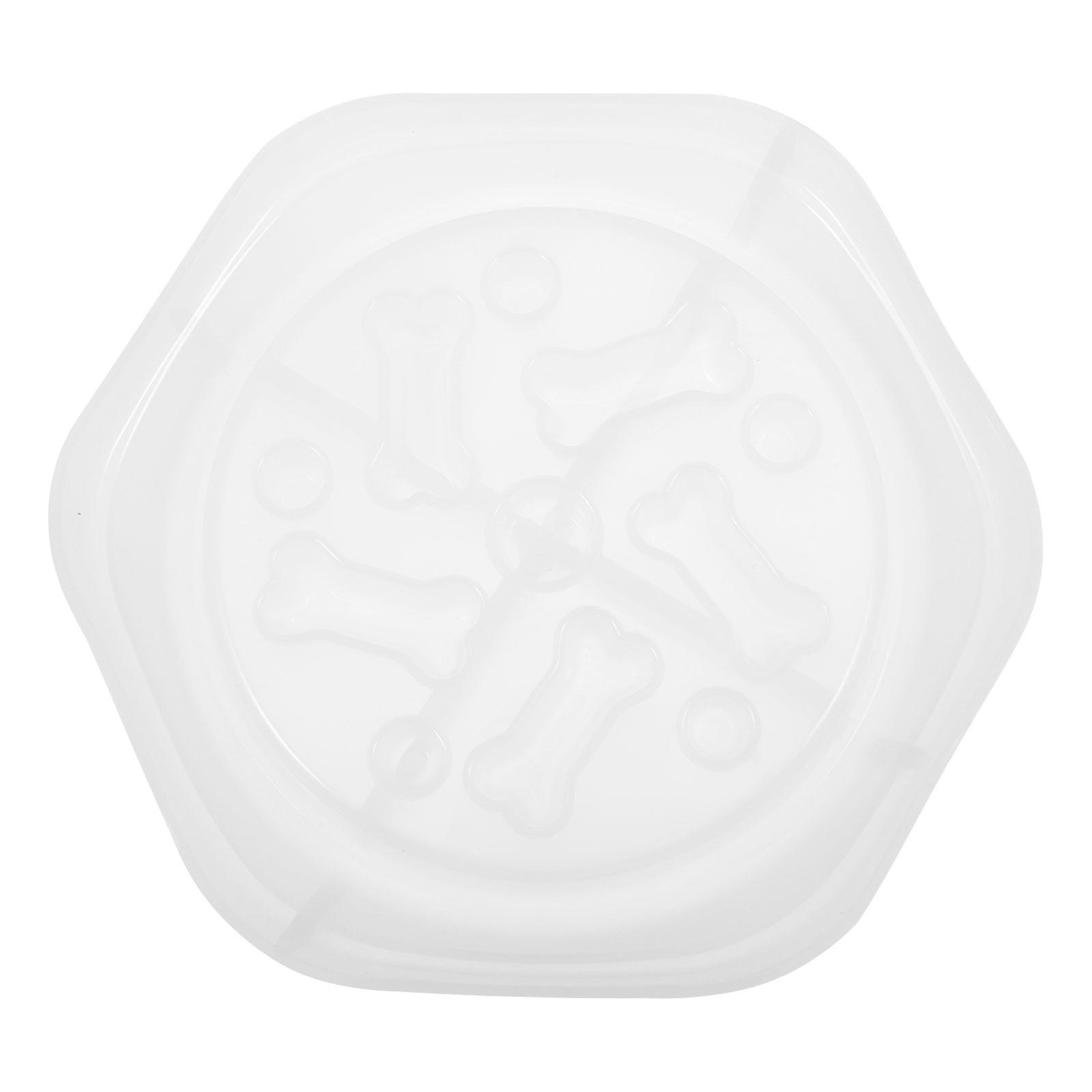 תבניות שרף קערה לציוד לחיות מחמד ביצוע עיצוב דפוס הקלה 18.5X18.5 ס"מ מלאכת יד DIY 1Pack