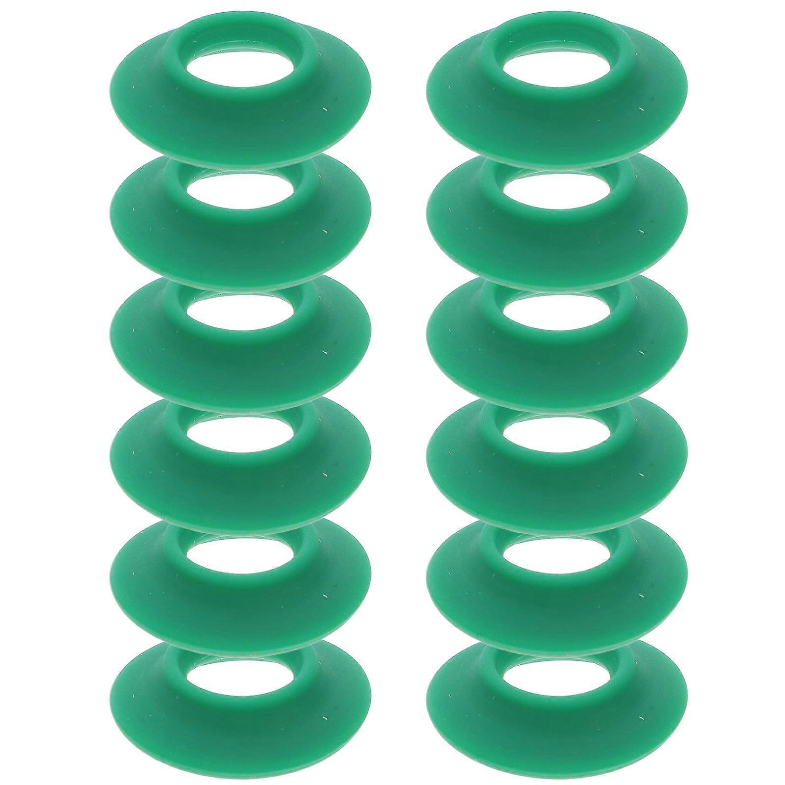Round Gasket Pad For Swing Top Bottles Airtight Seal Silicone Replacement Cap Home Use 12Set