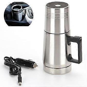 Bouilloire électrique 12V Pour Voiture - Acier Inox - Tasse/mug Chauffant Outdoor