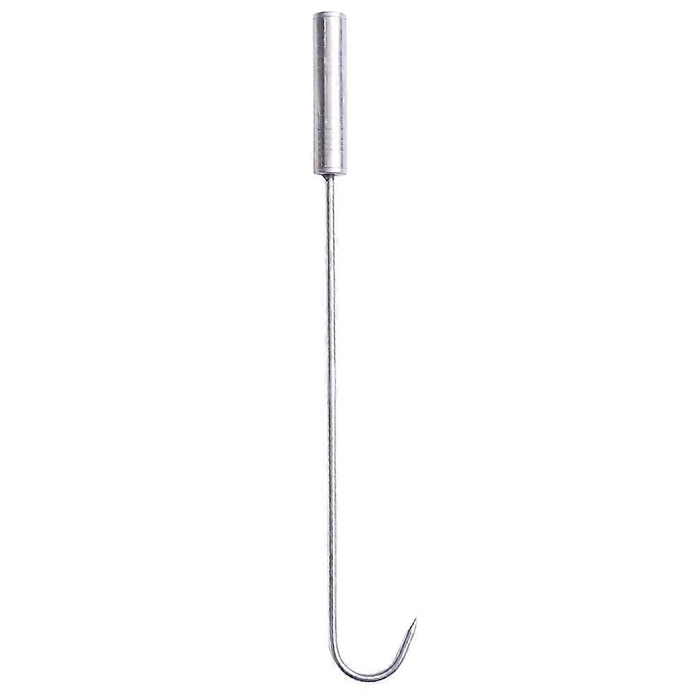 Wear-Resistant Meat Hook Flipper Meat Hook Flipper Food Preparation Restaurant Kitchens Long Handle 1Pcs