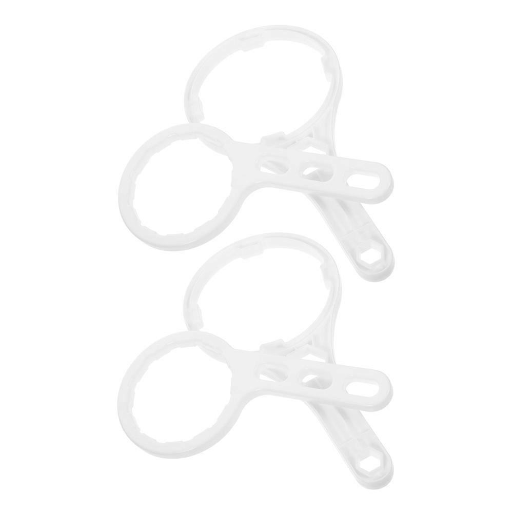 Water Filter Spanner Wrench Water Filter Equipment Home Use 9.1X4.9X0.4in Canister Opening 4Set