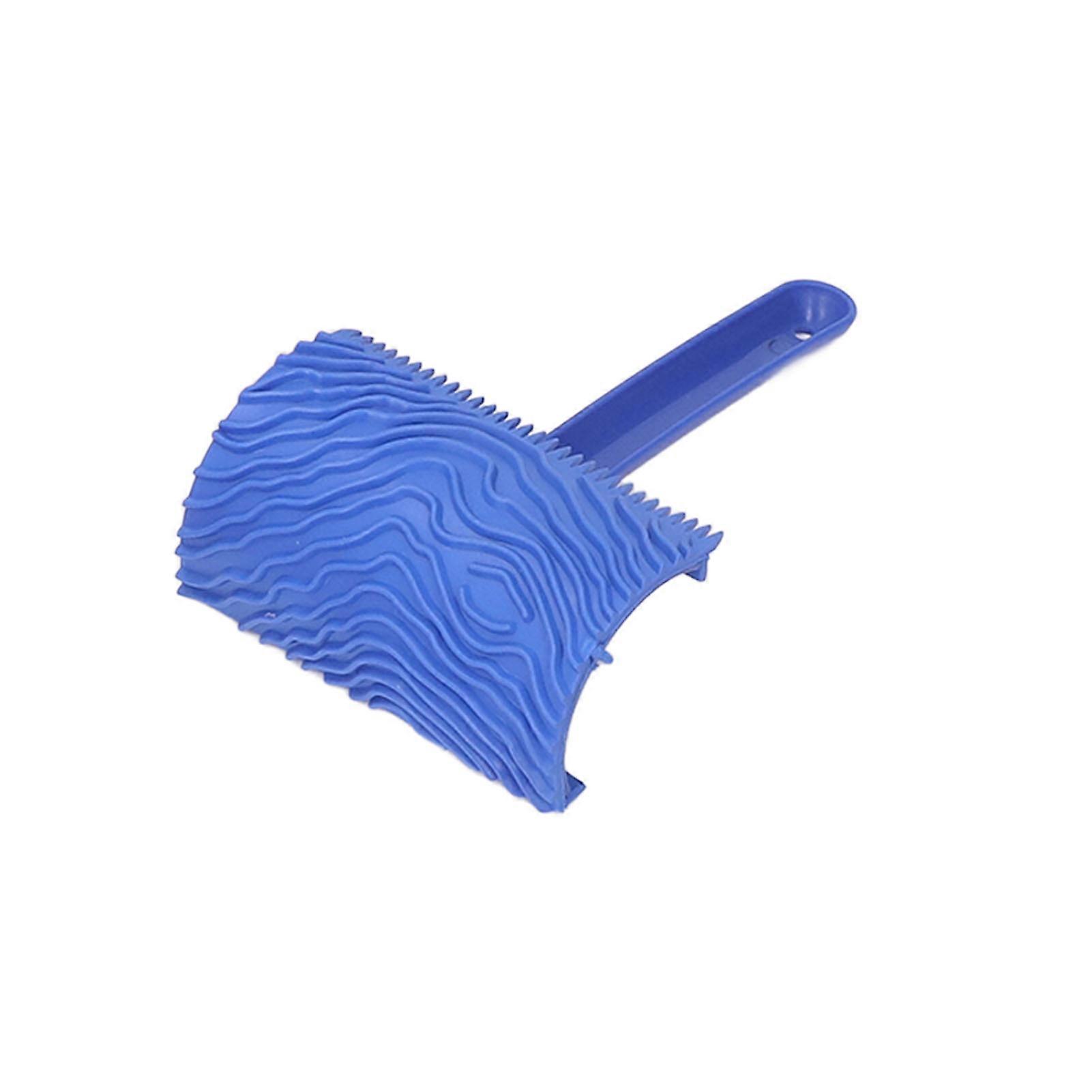 Pcs Wood Grain Paint Roller Brush Set with Handle for Wall Art Decor