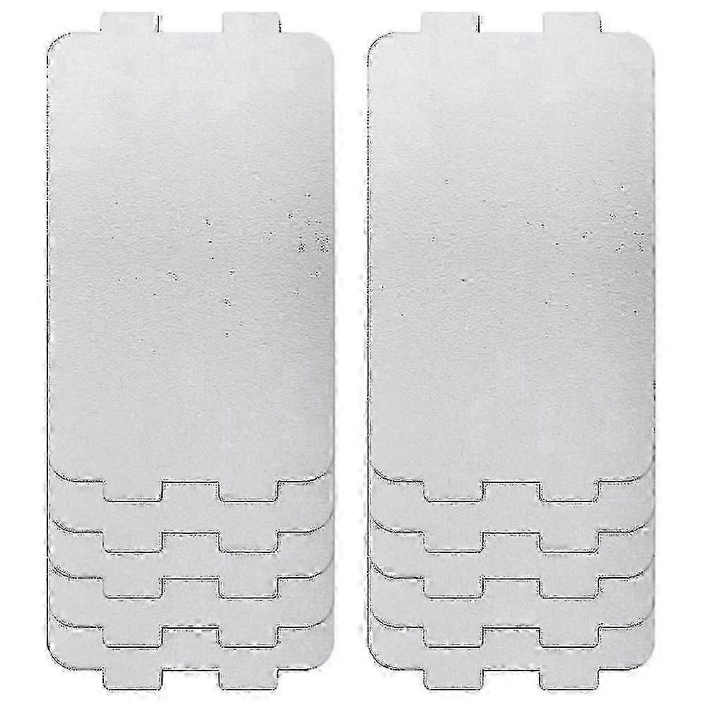 2025 Latest Model 10-pack Microwave Universal Mica Foils, Replacement Sheets Cut