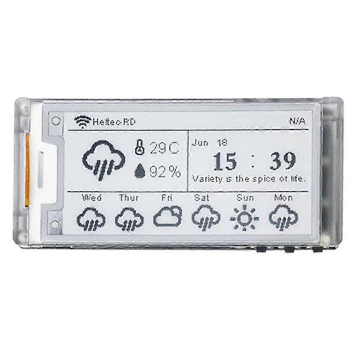 2,13 Zoll E-Ink Display Meshtastic LoRa für Esp32 E-Paper Monitor Devboard Bluetooth Preisschild IoT 433MHz