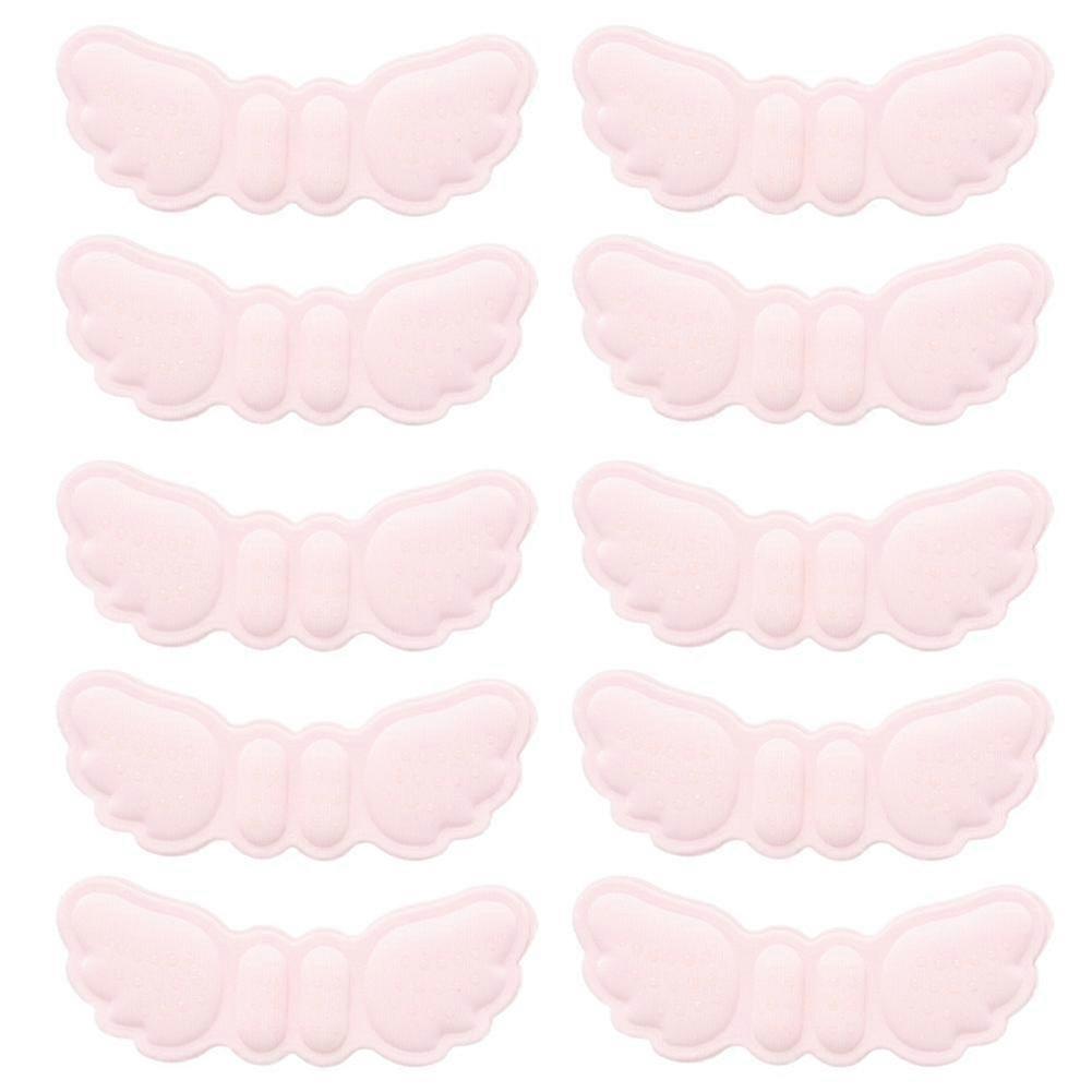 5 Pair Non-Slip High Heel Sticker Pain Relief Heel Pads Shoes Accessory, Thin Type (Thickness 3mm)
