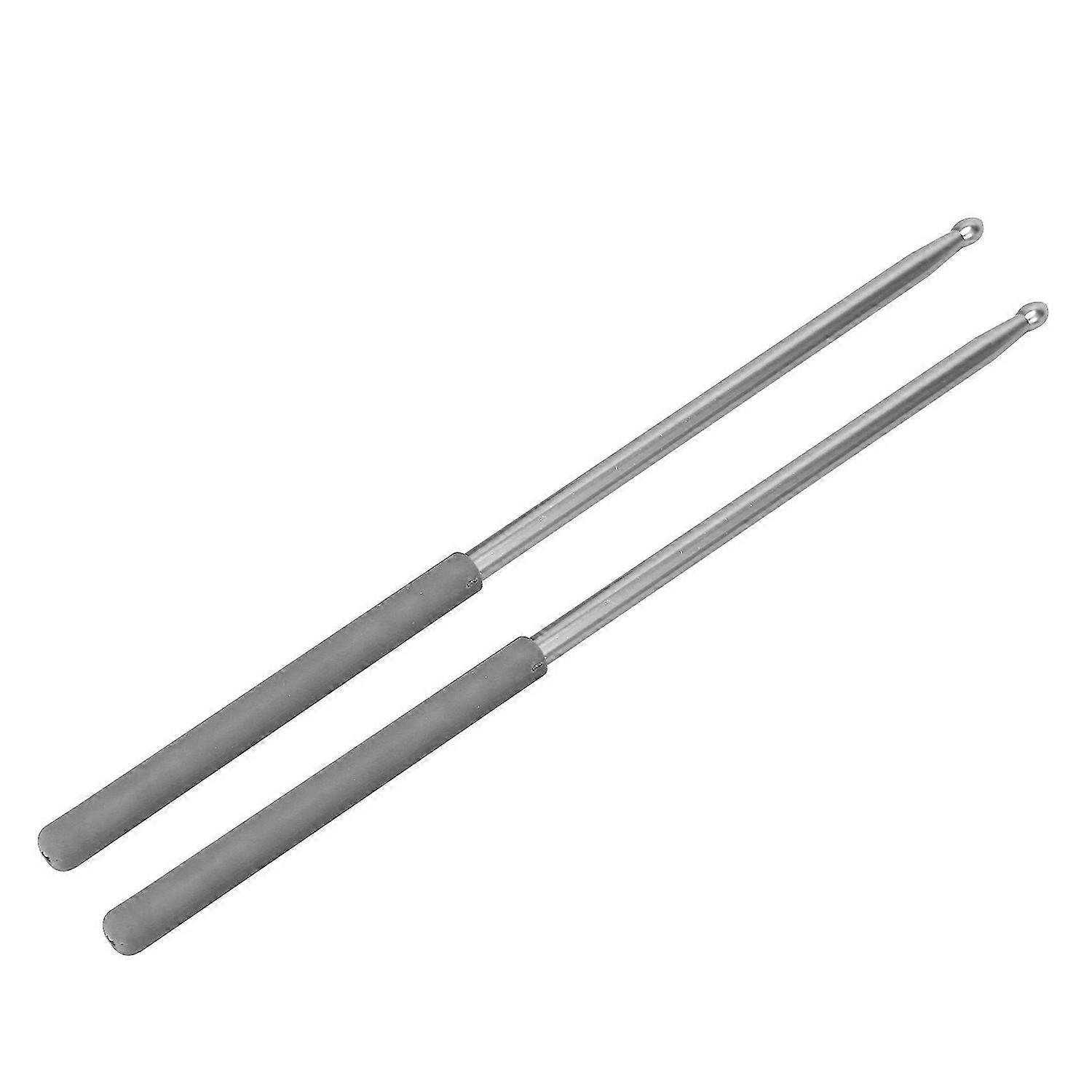 2Pcs Aluminium Alloy D Sticks Inst ent Percussion Accessories for D and Jazz D