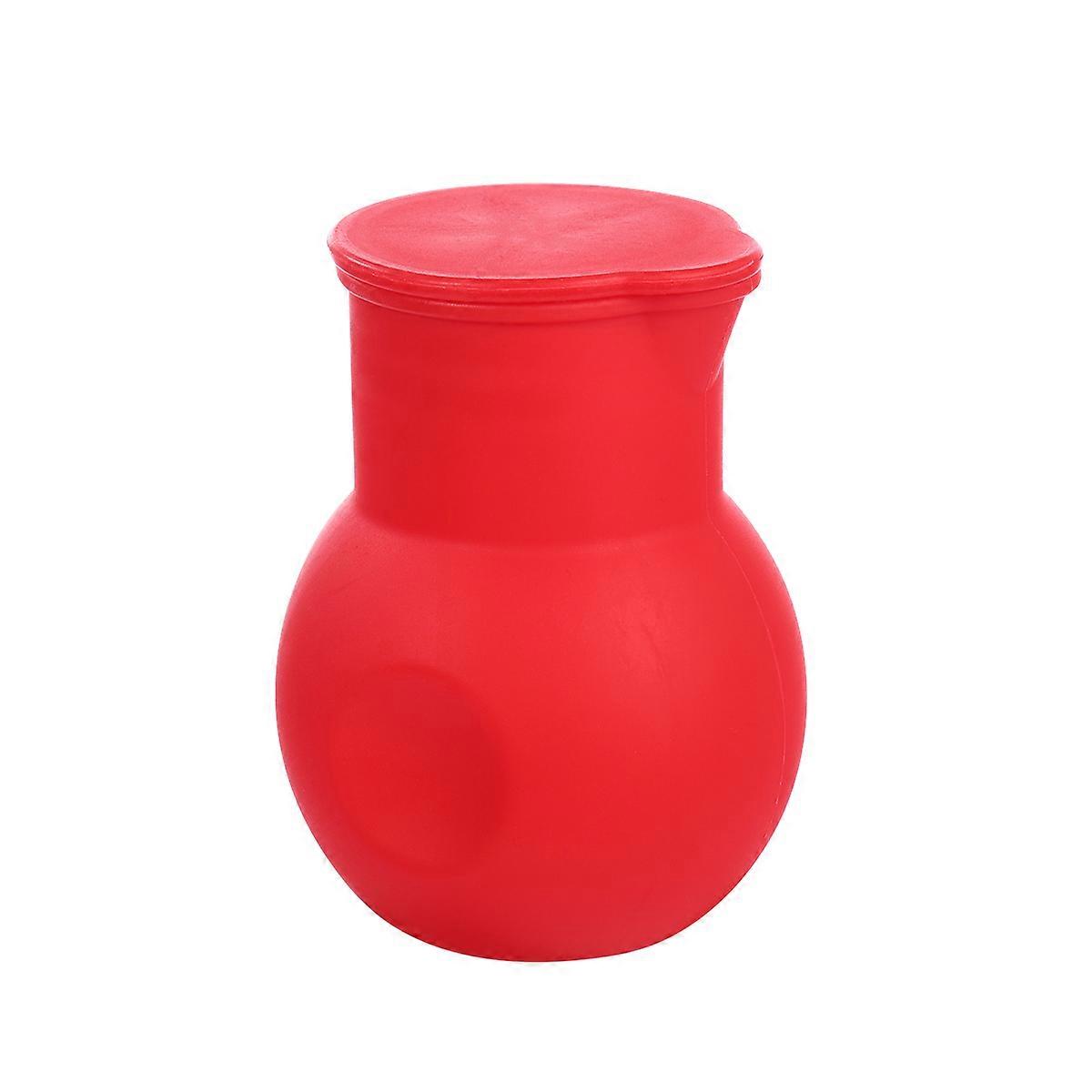 Chocolate Melting Pot Bestonzo Silicone Baking Tool Kitchen Use Red 3Pcs