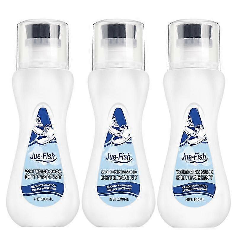 3x kit de nettoyage de chaussures enlève les chaussures blanchiment gel nettoyant machine à laver les chaussures saleté et jaune de