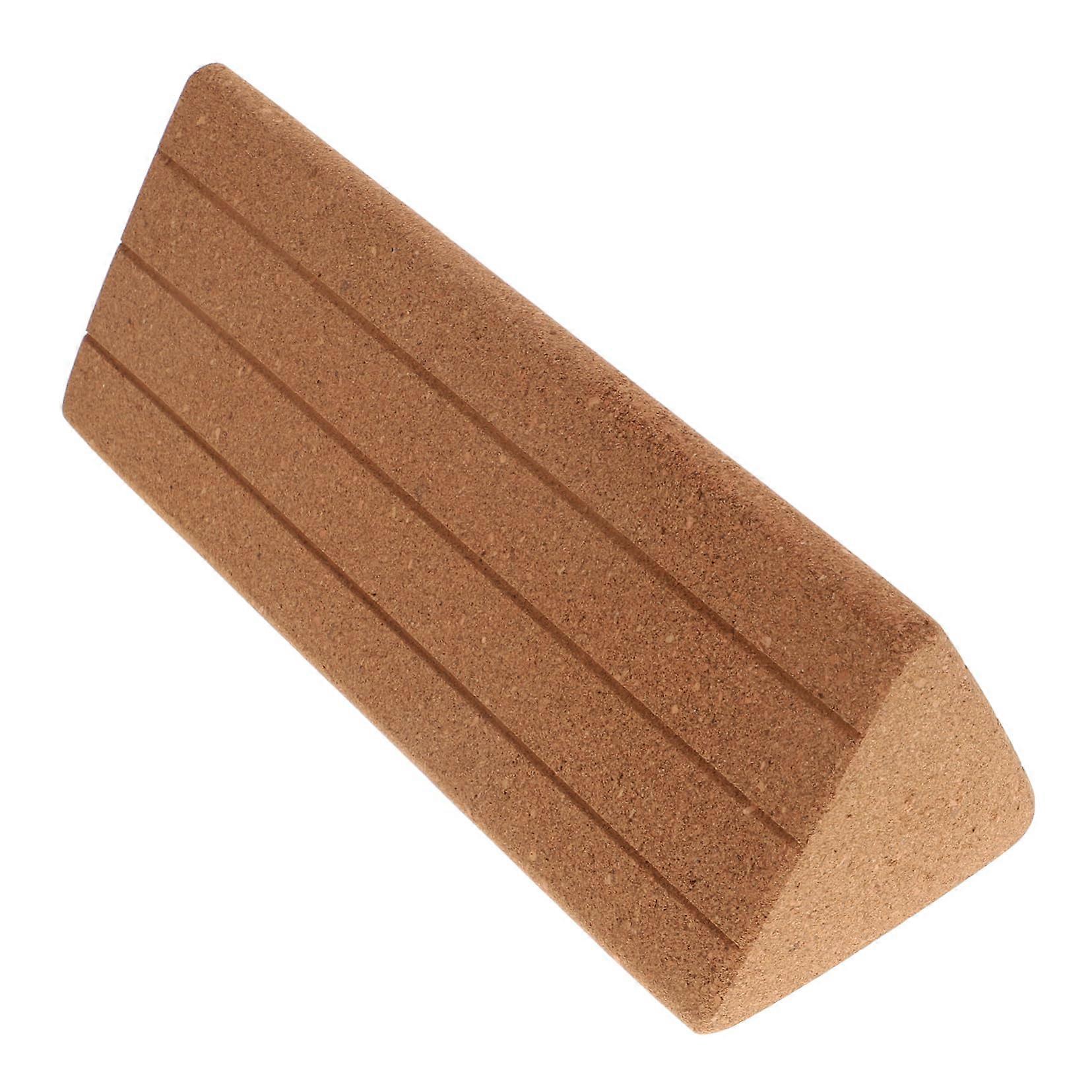Yoga Blocks, Yoga Block 腕部支撑,轻巧,防滑,软木,黄色
