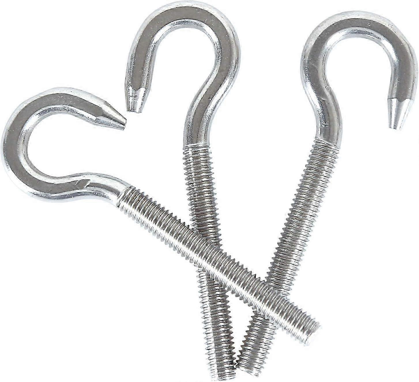 M10 Stainless Steel Ring Screws with Round Hooks and Elongated Screw Design, Suitable for Various Applications