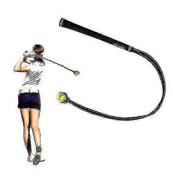 Golf Swing Trainer Rope Practice Aids for Beginners Postural Correction Warm-up Exercise Assistance