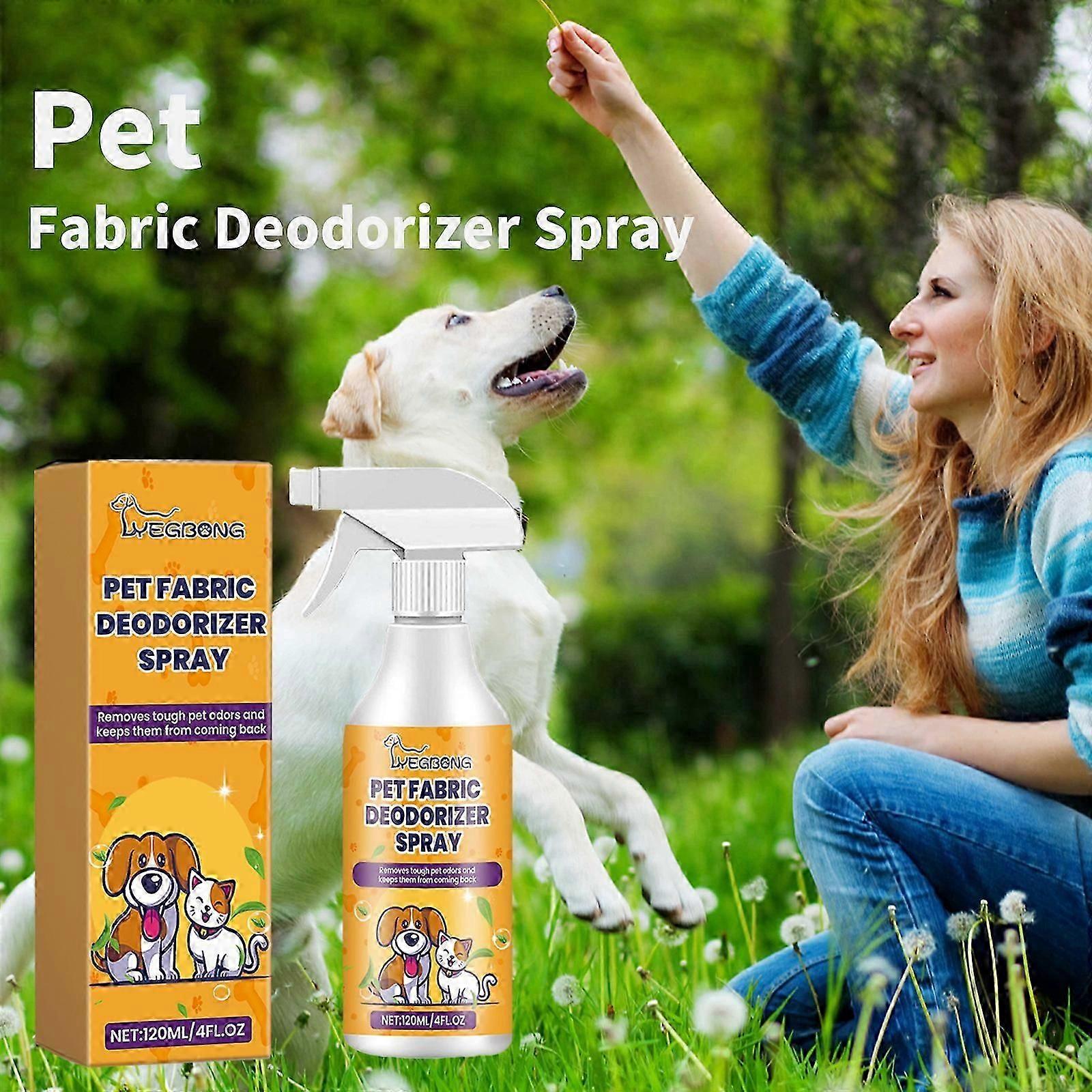 ペット臭気除去スプレー、ペット脱臭剤スプレー、猫、犬の臭いと尿臭除去スプレー