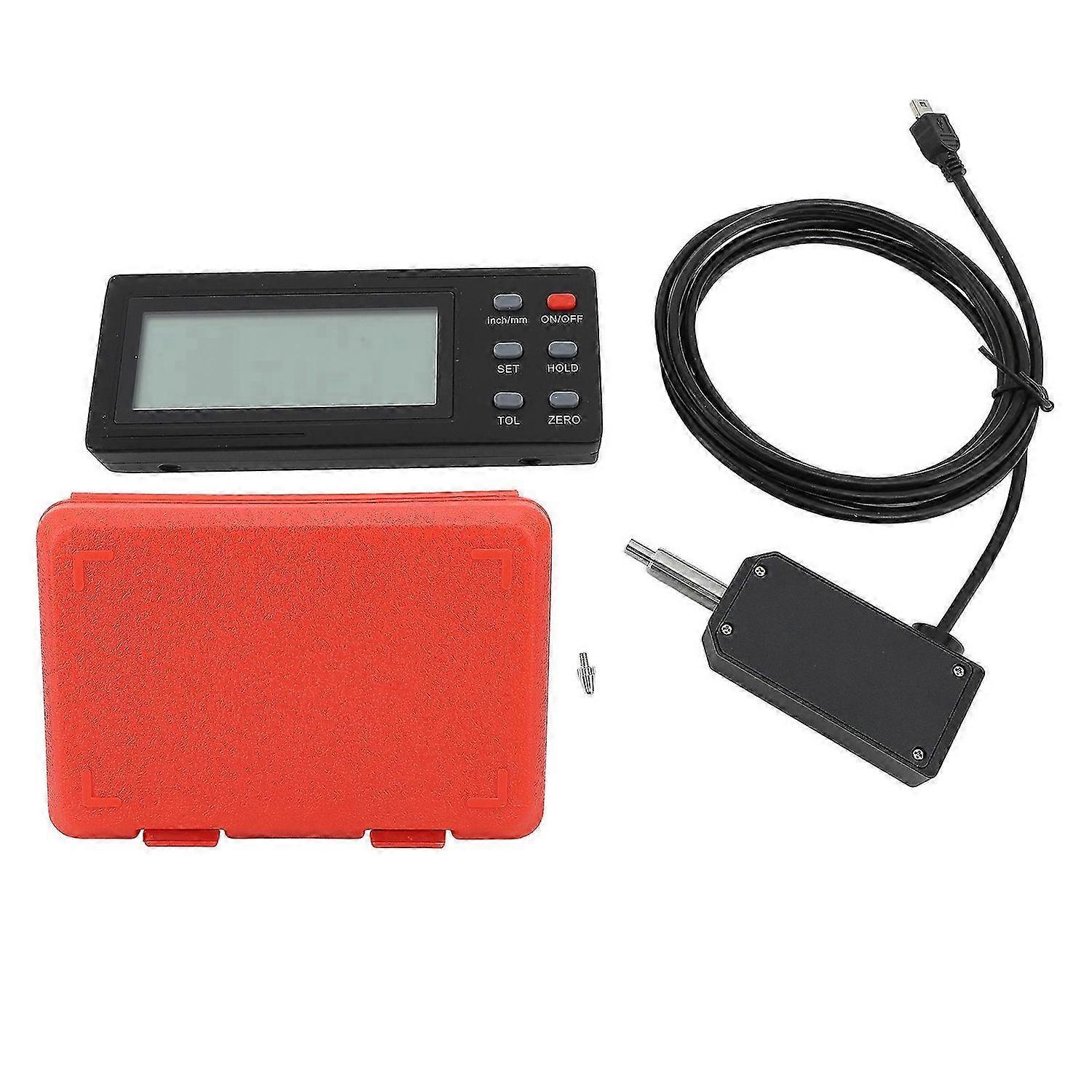 Digital Probe Indicator 0.01mm 0.0005in Resolution 012.7mm Range LCD Display Electronic Indicator
