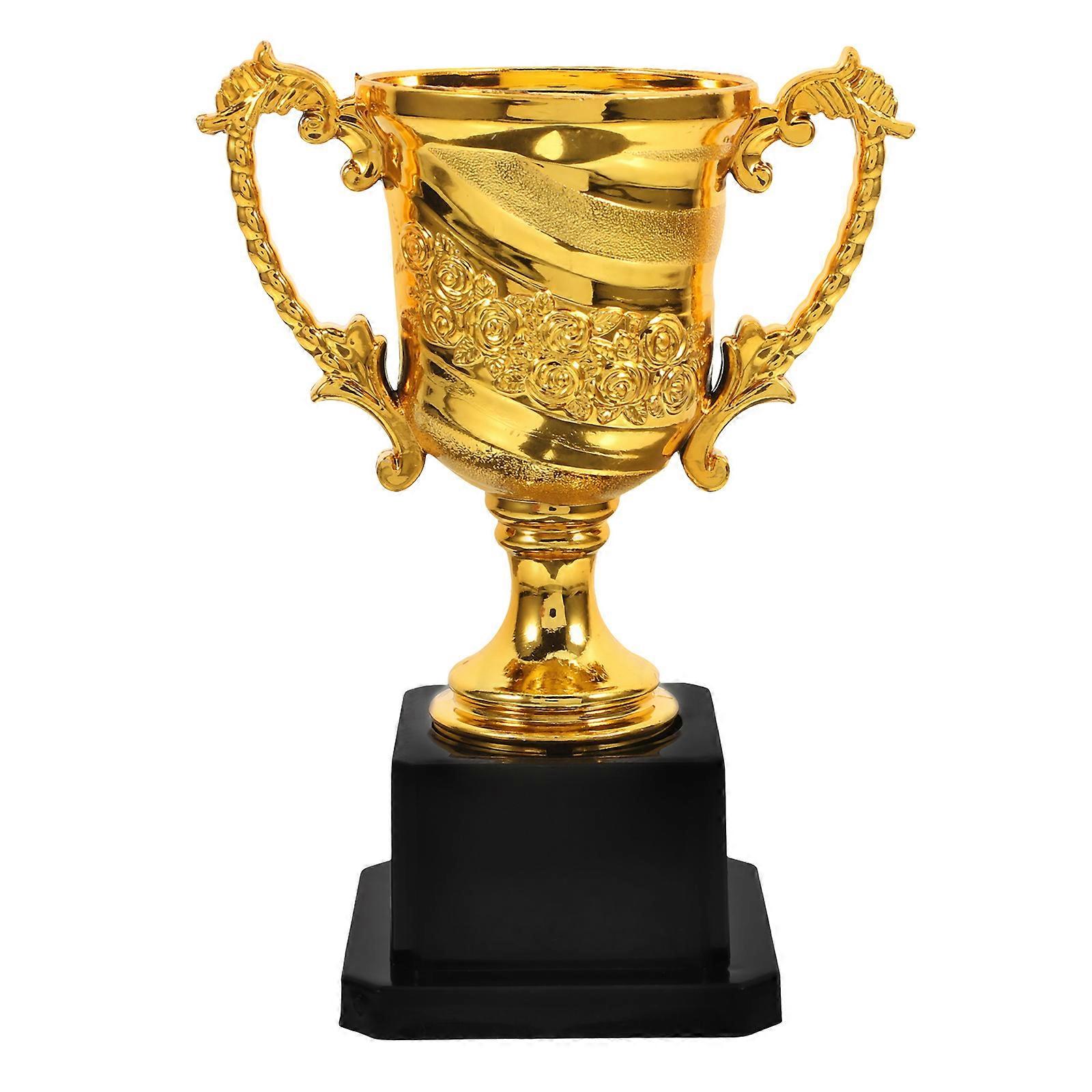 Electric Plated Small Trophy for Awarding Creative Plastic Trophy