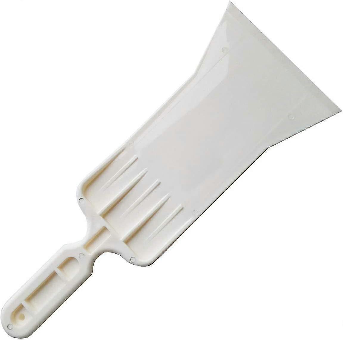 Auto Bulldozer Squeegee for Vehicle Rear Front Windshield Foil Film Wrapping Tools Car Window Snow Ice Scrubber Tint Tools (White)