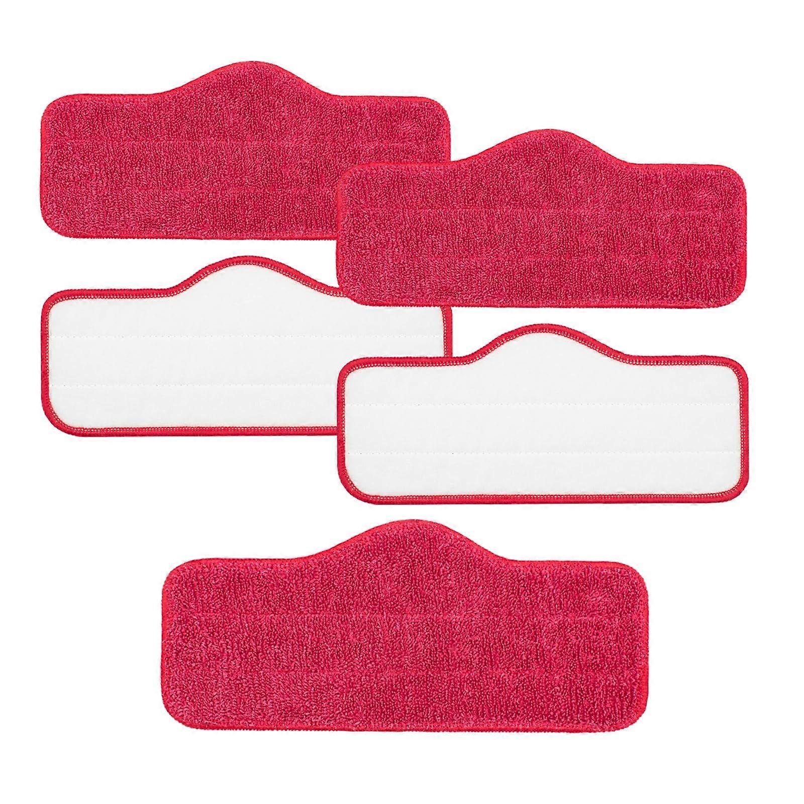 5 Pack Washable Reusable Microfiber Steam Mop Pads for Schenley Cleaner Replacement Accessories