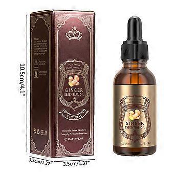 1/3 Pcs Belly Drainage Ginger Oil Herbal Slimming Massage Oil Natural Drainage Ginger Oil Essential Relax Massager Liquid