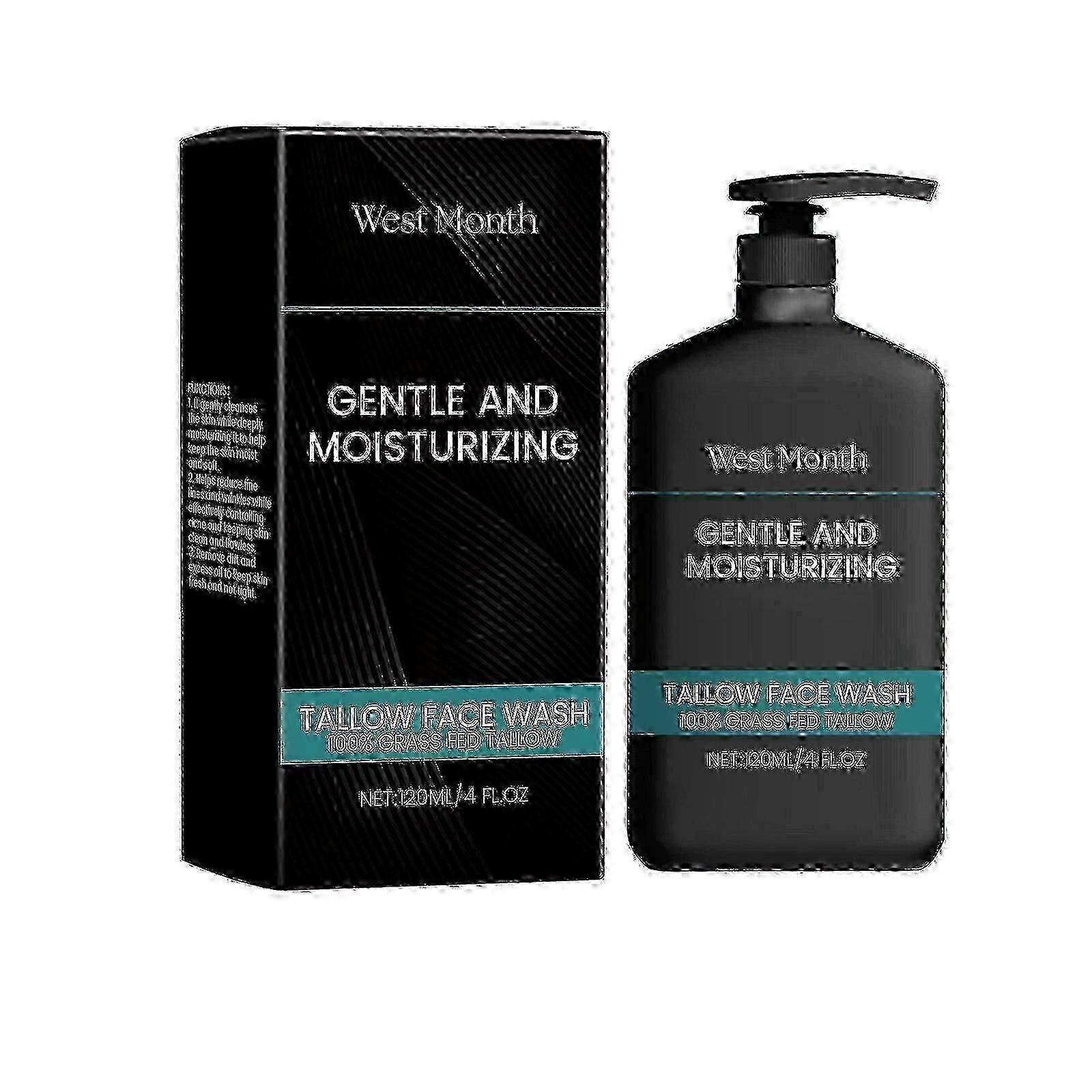 Men's Tallow Cleanser, Gentle And Clean Face, Clean And Not Tight