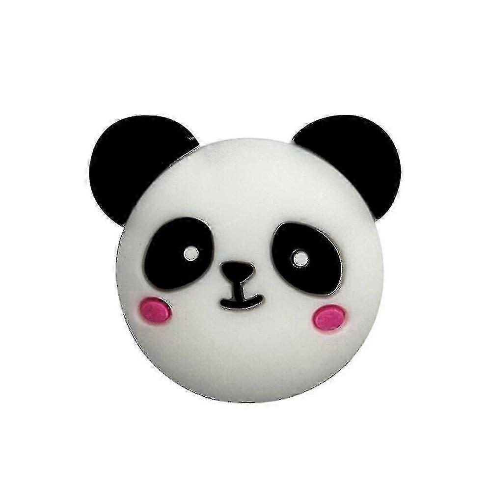 Cute Panda Pattern Silicone Door Stopper - Decorative and Functional Home Accessory