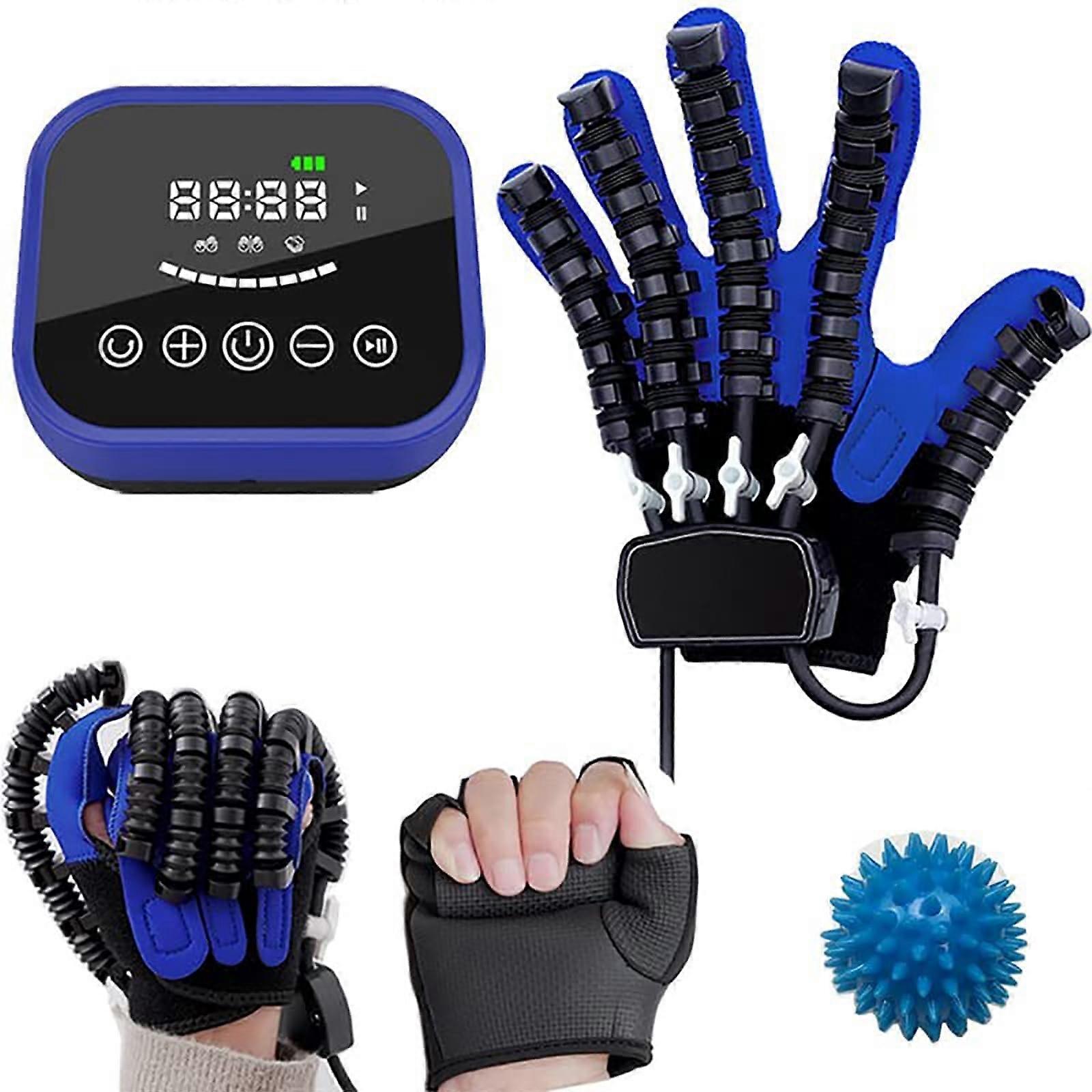 Rehabilitation training robot gloves with multiple training modes for stroke patients (Left)