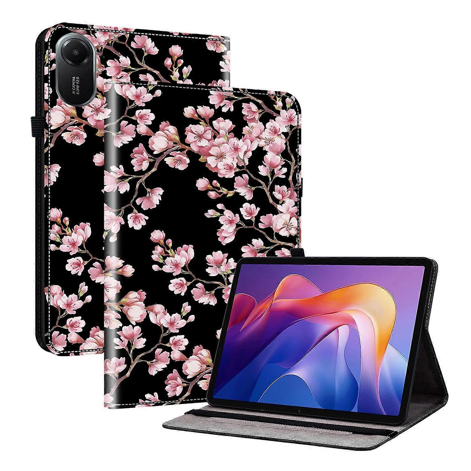 Crystal Texture Painted Leather Tablet Case