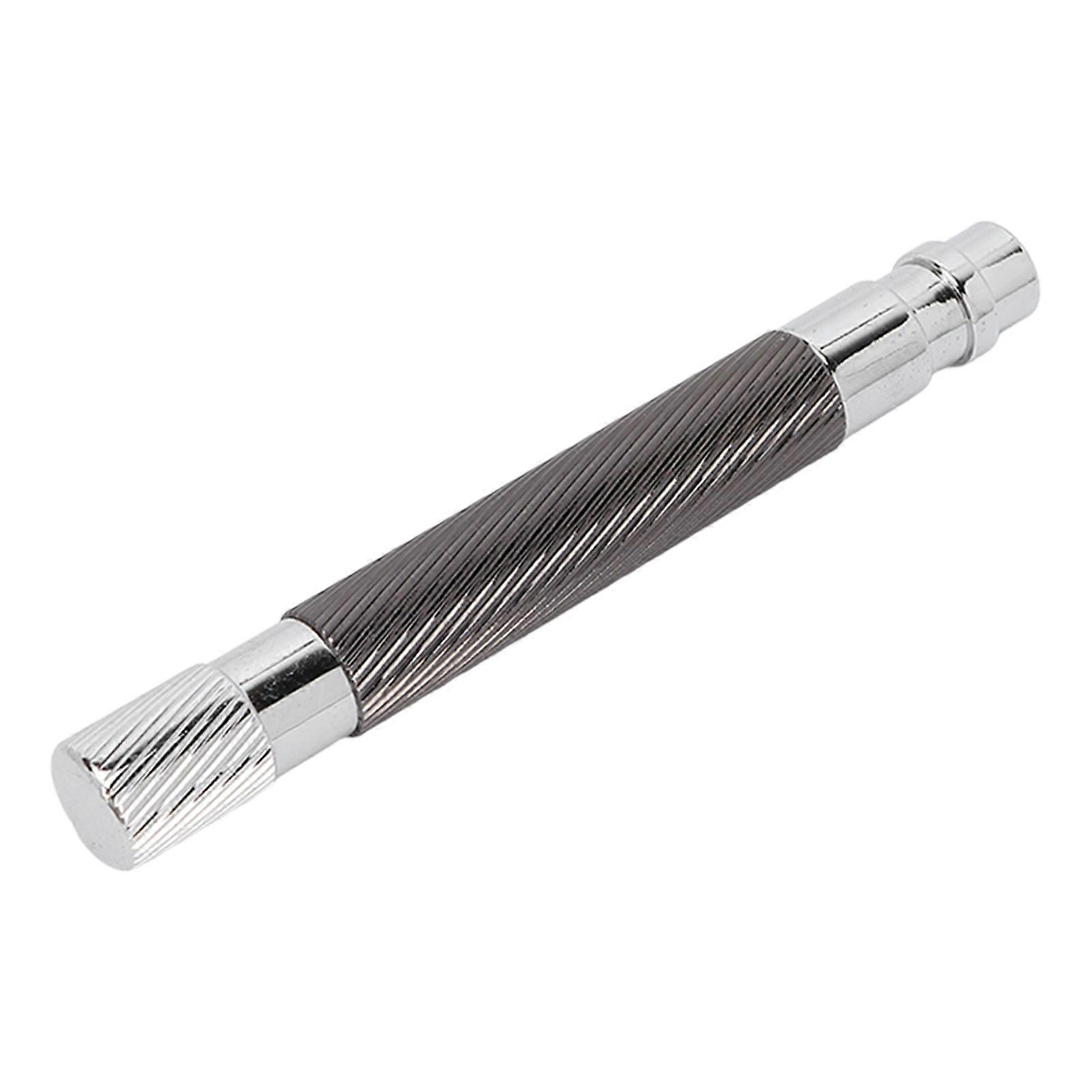 Safety Men's Razor Handle Metal Replacement Manual Razor Handle Retro Shaver HandleBlack