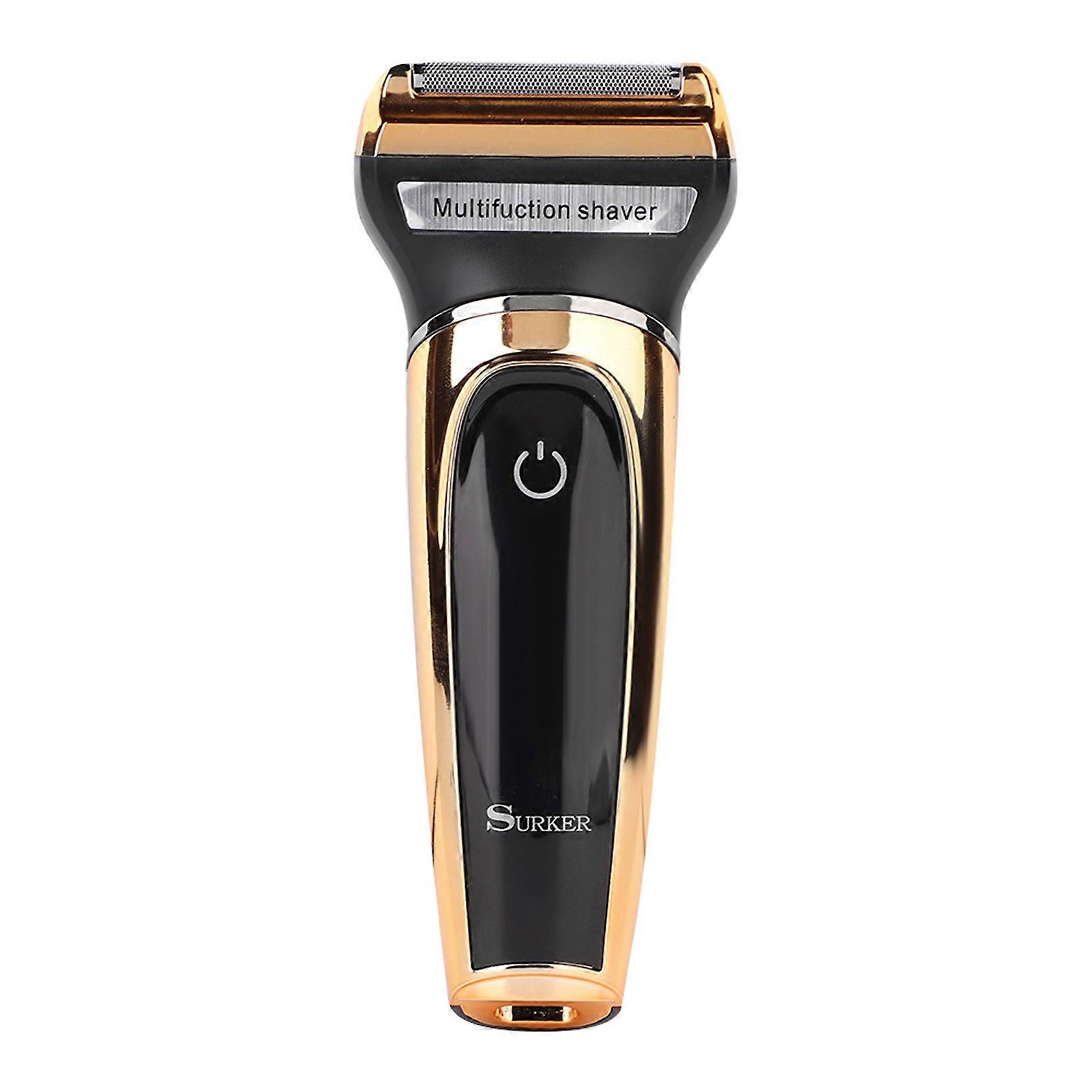 SURKER Multifunctional 3-in 1 Electric Hair Beard Shaver Precision Trimmer USB Charging