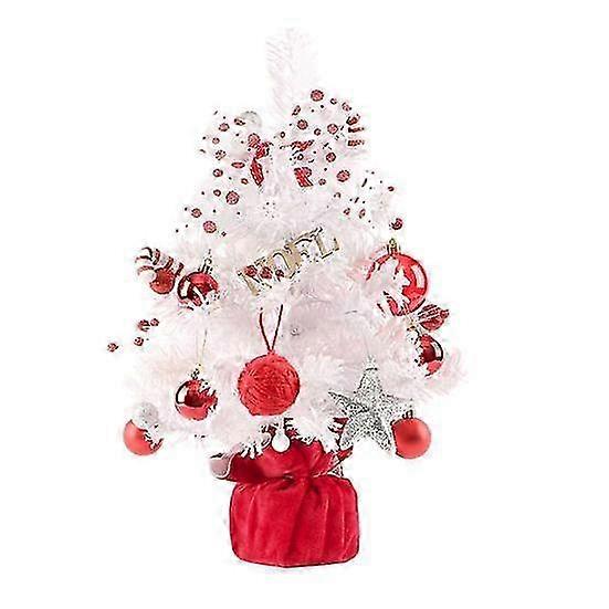 Mini Rotating Christmas Tree with Lights and Music Box - Flocked Tabletop Christmas Tree Figurine for Festive Home Decoration