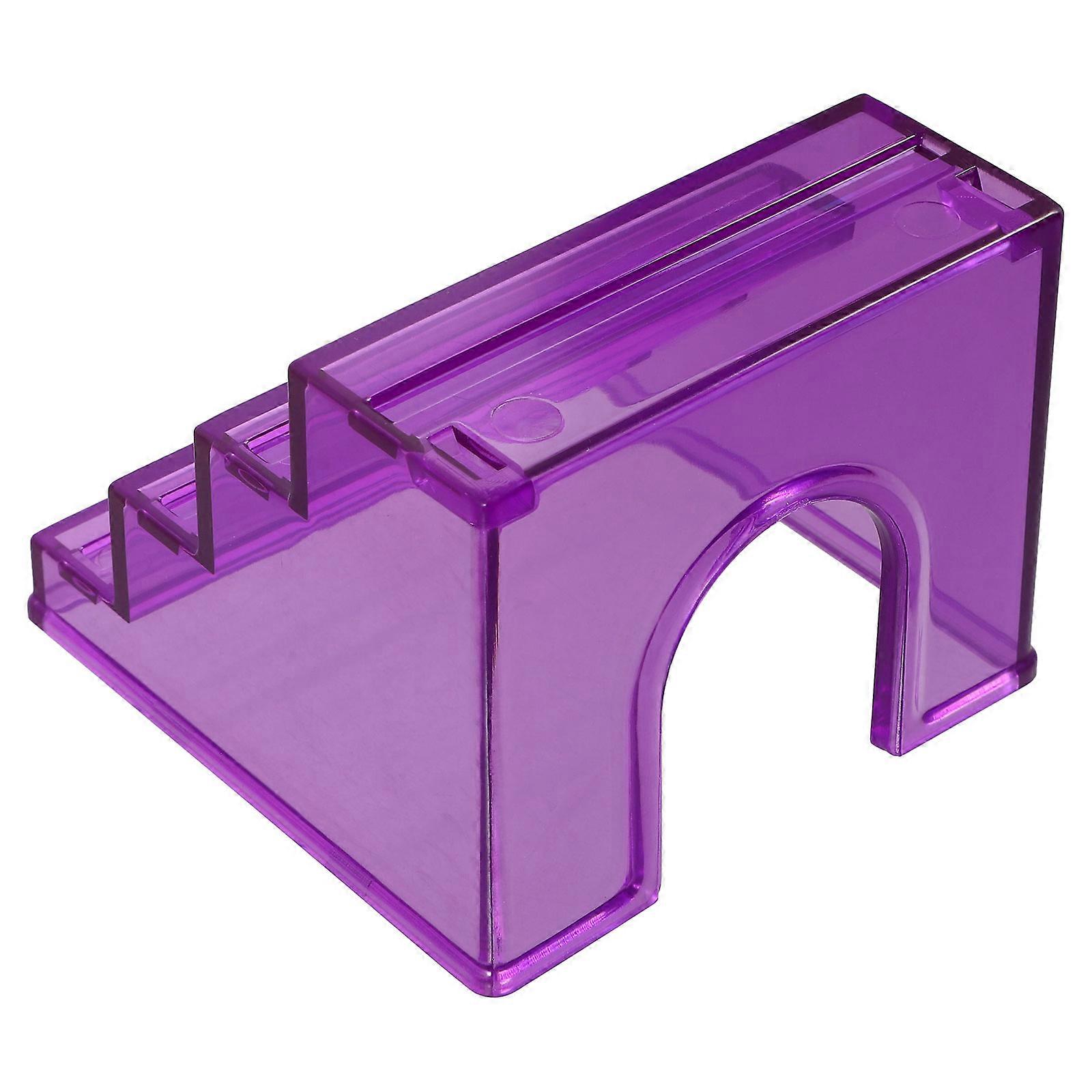Acrylic Hamster Ladder Toy for Pet Use Violet Color Safe and Sturdy 7.87 Inches