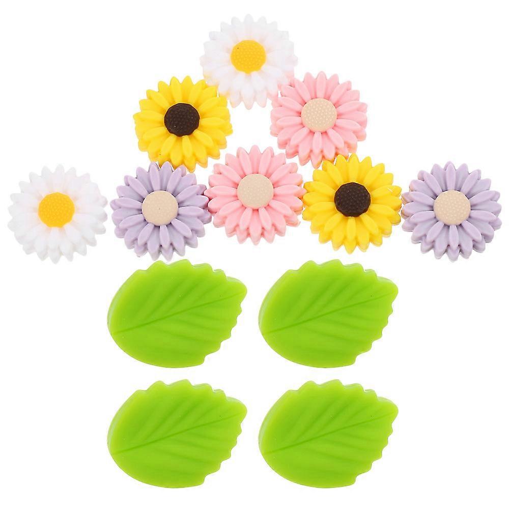 Protective Tips For Knitting Needles Silicone Knitting Craft Tools Light 12Pcs