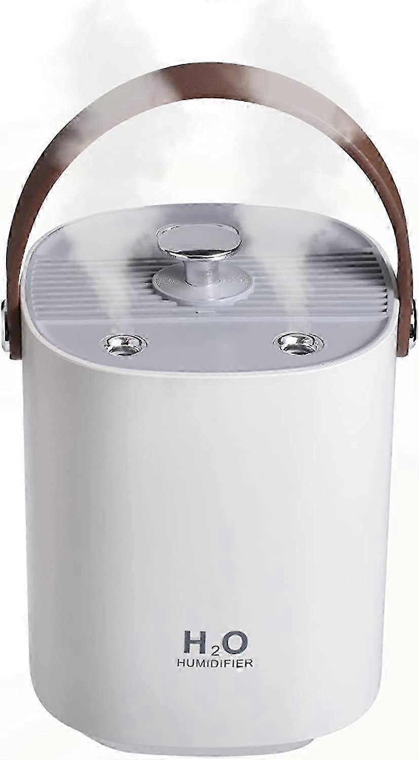 Whisper-Quiet Mini Humidifier - 1200ml Capacity for UK Bedrooms & Offices