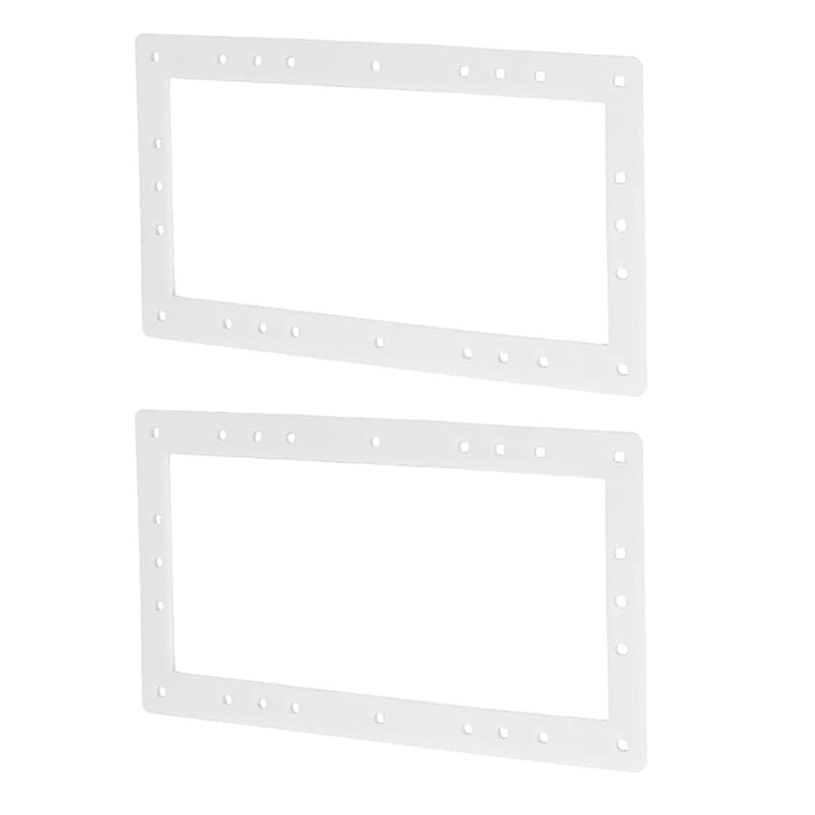 Pack of 2 Sturdy Silicone Sheets for Swimming Pool Pipe Insulation Square Designs Accessory for Effective Sealing Multicolor