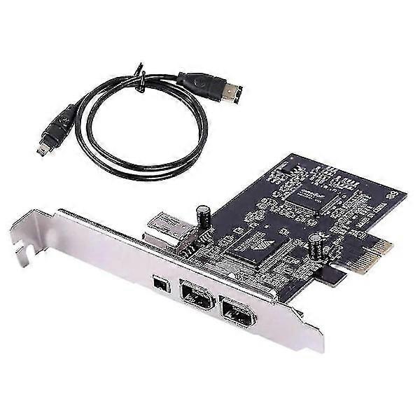 Pcie Firewire Card for Windows 10 ie 1394 Pci Express Controller 4 Ports 3 x 6 Pin and 1 x 4 Pin