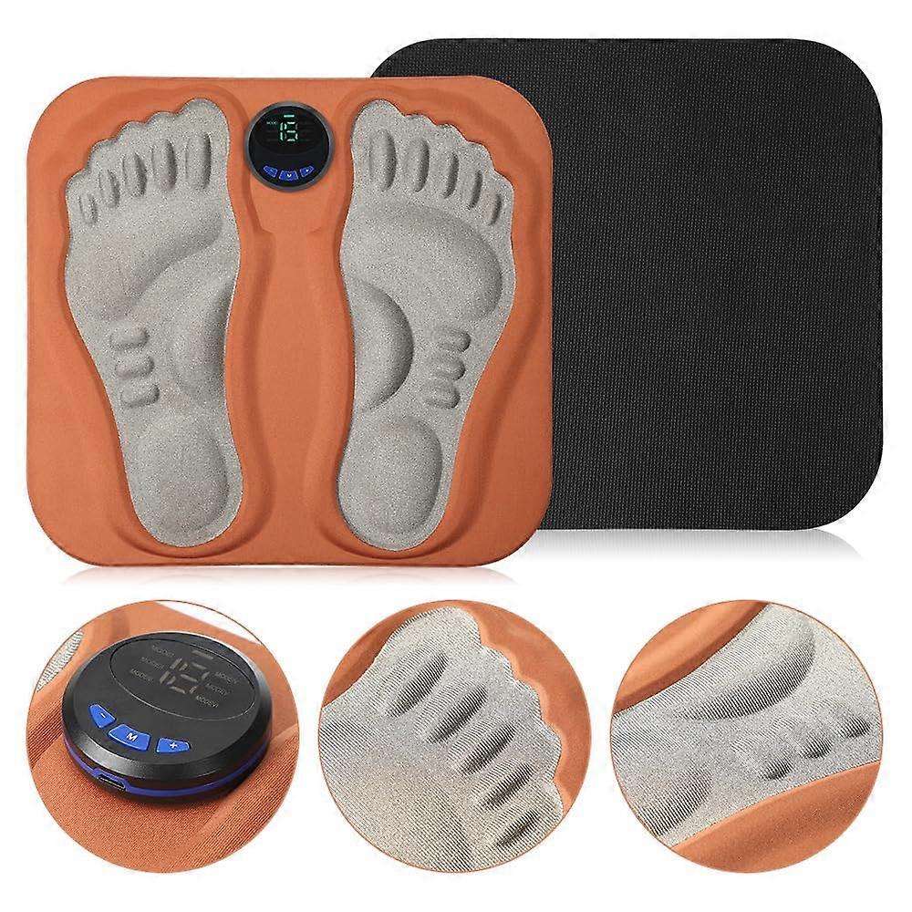 NMES Foot Massager 2.0 LED2.0 with Adjustable Intensity, Heat Function, and Ergonomic Design