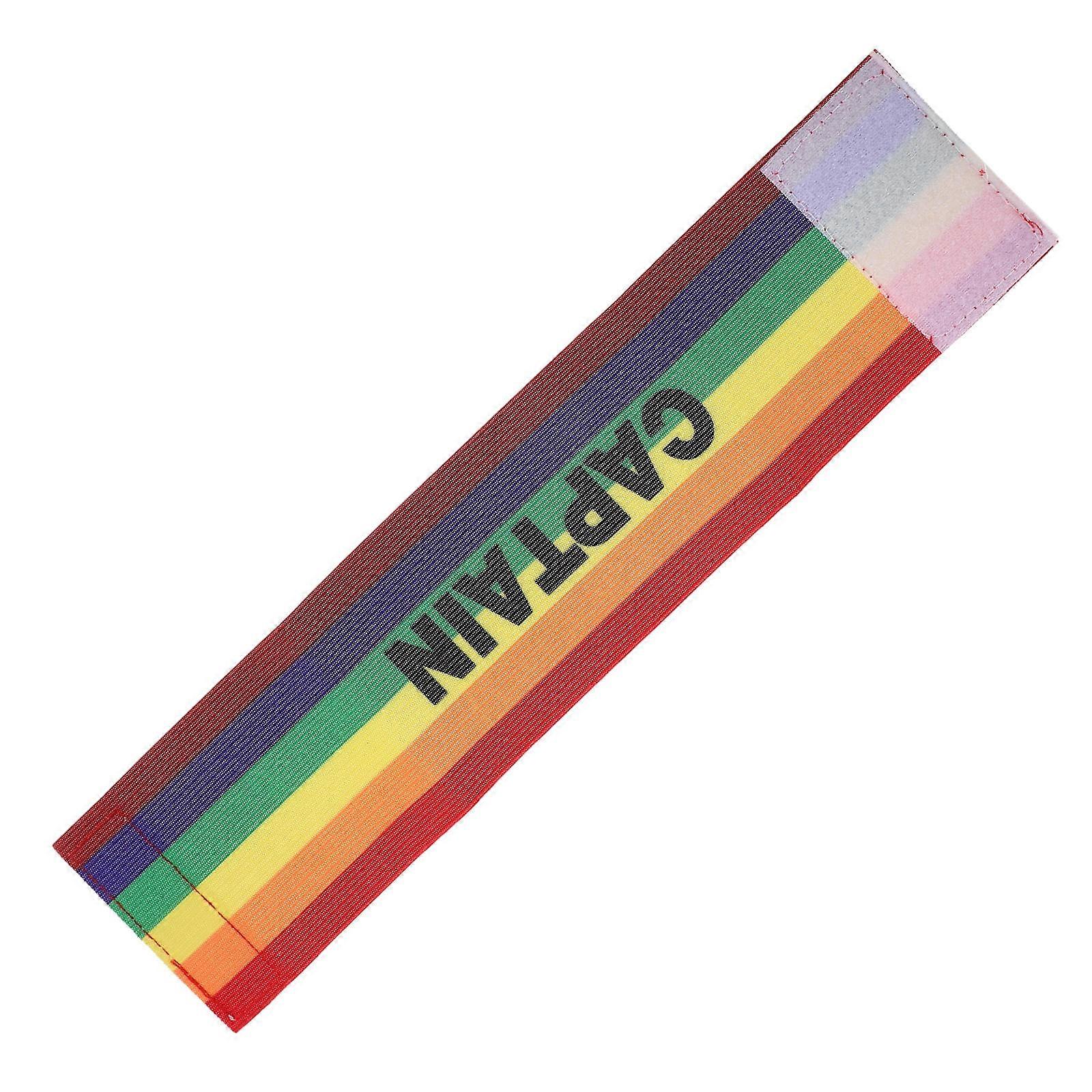 Wear-Resistant Armbands Soccer Match Captain Bands For Basketball Team Versatile Application 1Set