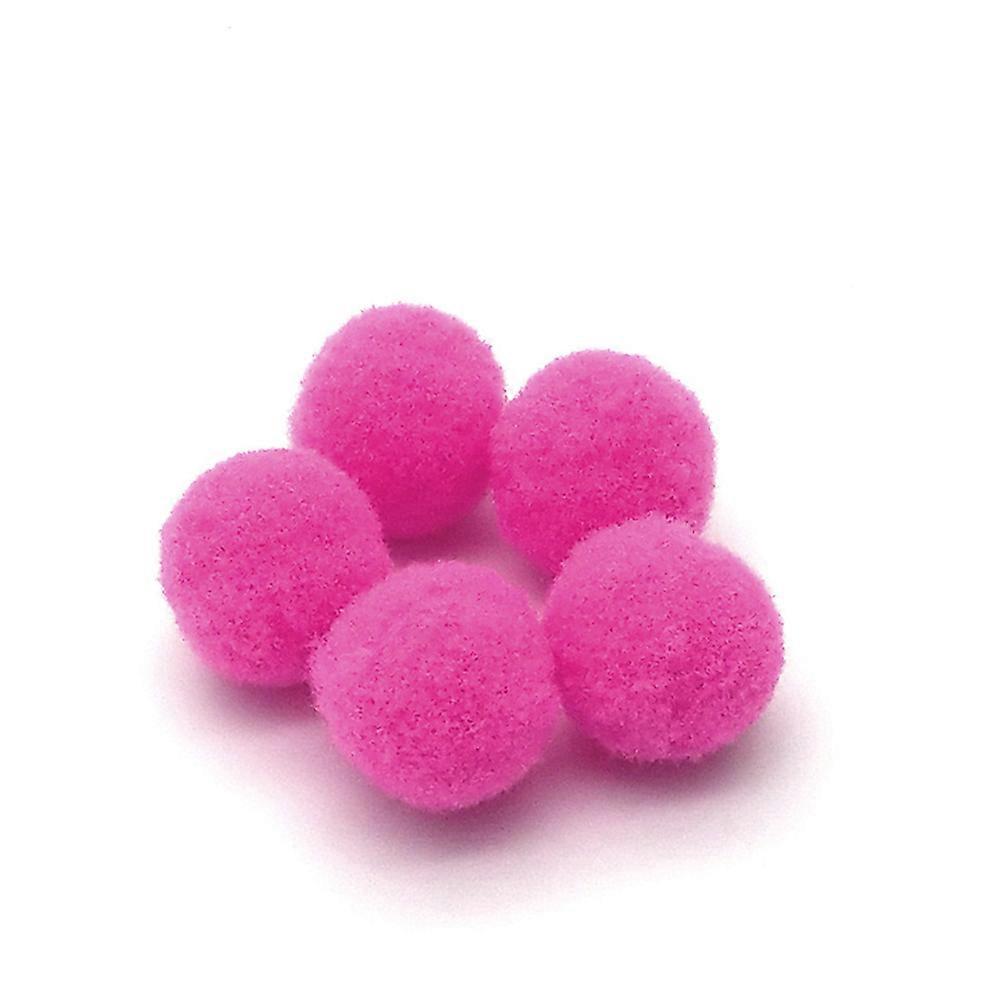 Boules de pom moelleuses colorées 160pcs mélange assorti pour bricolage artisanat sac décorations projets créatifs