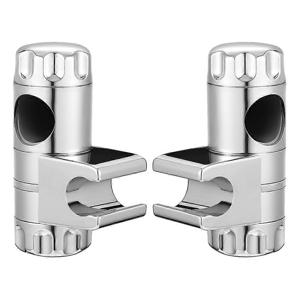 Adjustable Shower Head Holder Set – Durable Shower Rail Bracket for Use, Easy Installation Clamp Fits Slide Bar