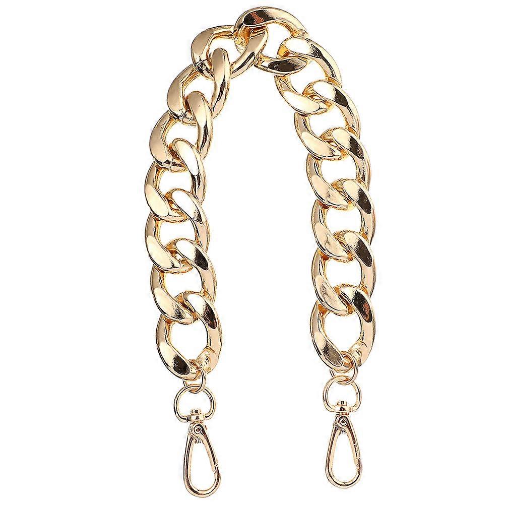 Metal Handbag Bag Straps Diy Handbag Alloy Chain Square Links Simple Metal Appearance Outfit Upgrade 1Pack